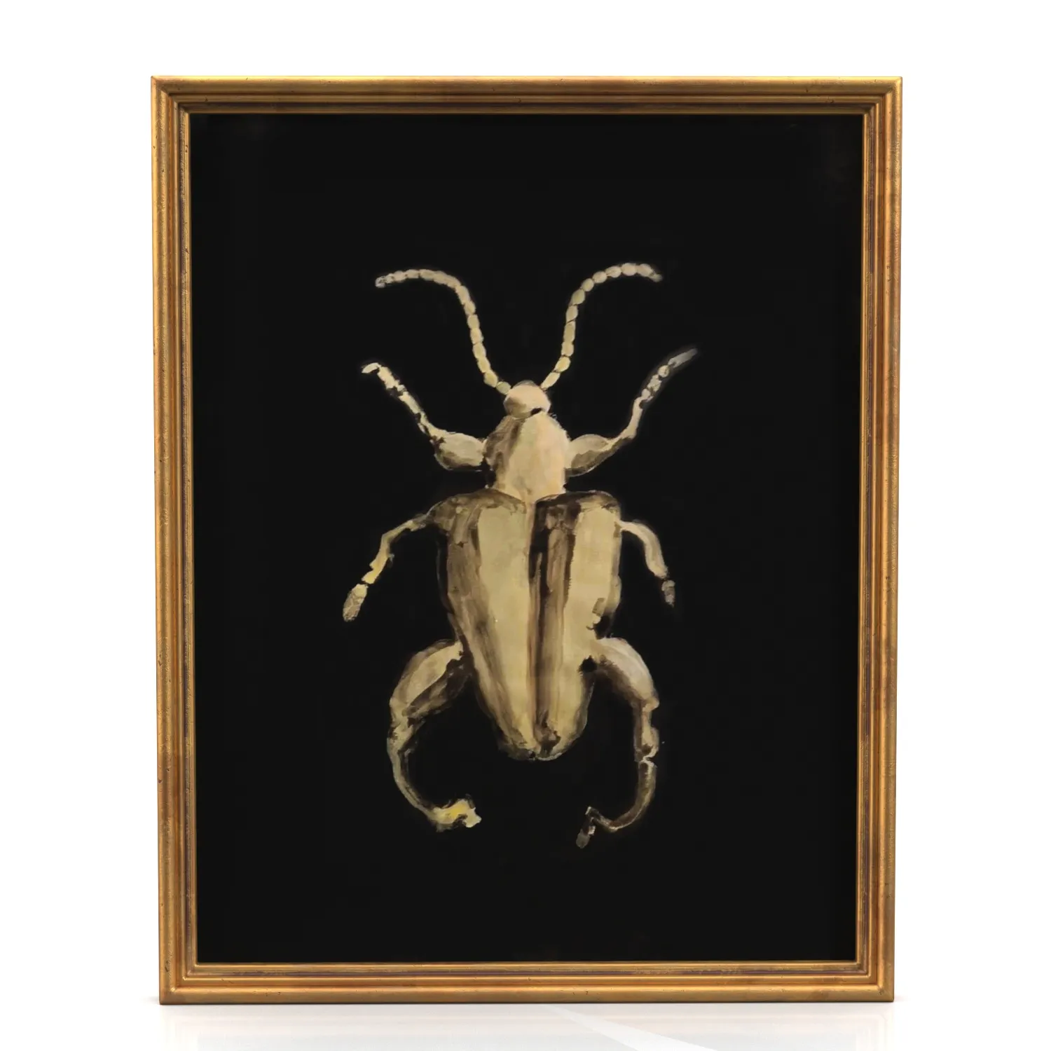 Scarabeo Watercolor Painting Wall Art PBR 3D Model_04